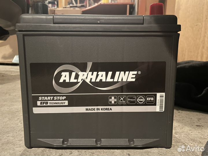 Аккумулятор alphaline efb 65 Ач