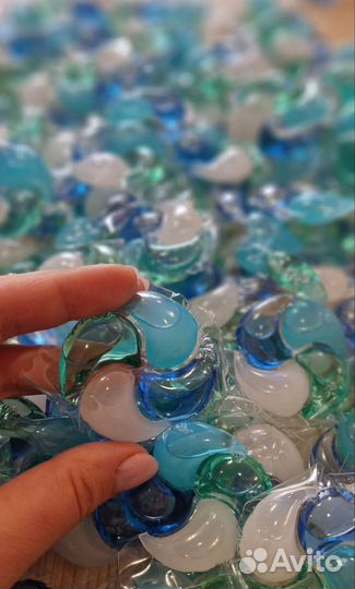 Для стирки 50шт концентрированный гель-капсула