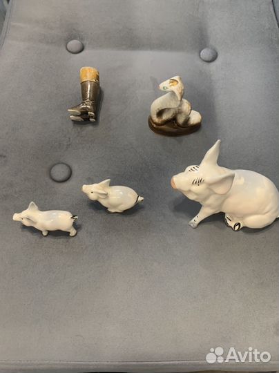 Фарфоровые статуэтки. СССР и европа