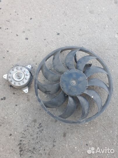 Вентилятор охлаждения радиатора Ниссан Теана