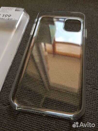 Оригинальный Чехол Clear Case для Apple iPhone 11