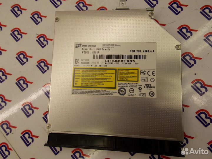 GT51N DVD rewriter с Asus K53S