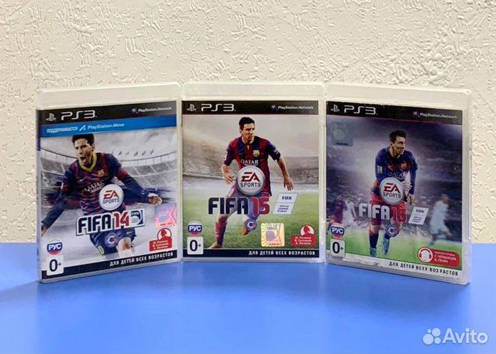 Ассортимент fifa на PS3