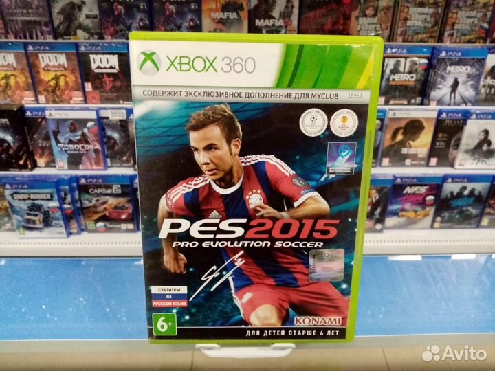 Pro Evolution Soccer 2015 Xbox 360 б.у