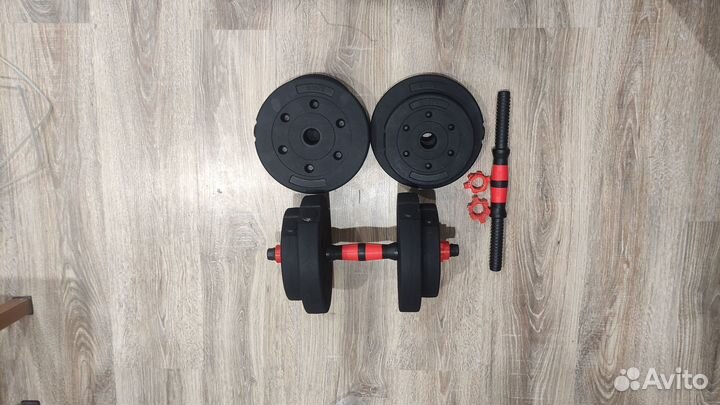 Гантели новые 7,5кг* 2 гантели