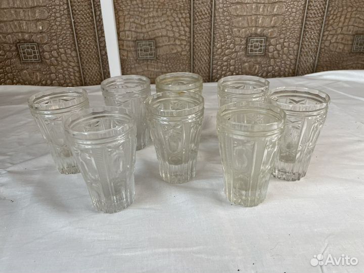 Стопки стаканы СССР хрусталь