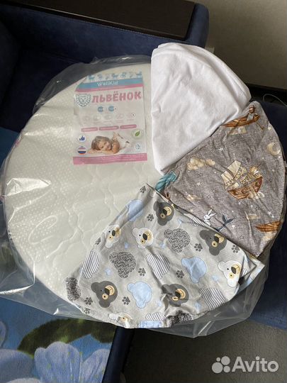 Матрас детский круглый