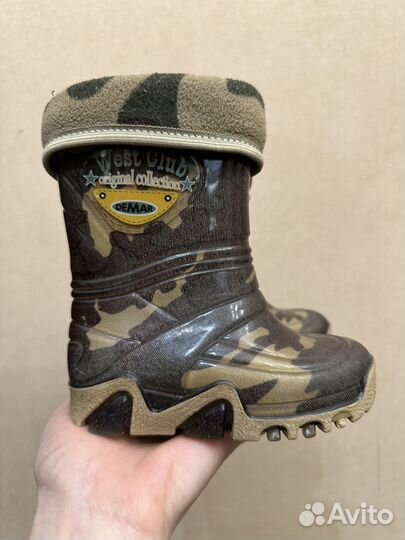 Сапоги для мальчика 20-21 размер
