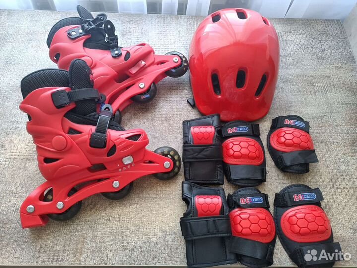 Детские ролики и защита