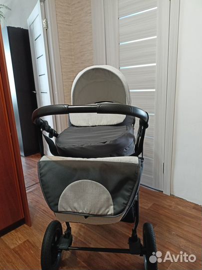 Продаю. Детская коляска Berta 2в1 цвет серый