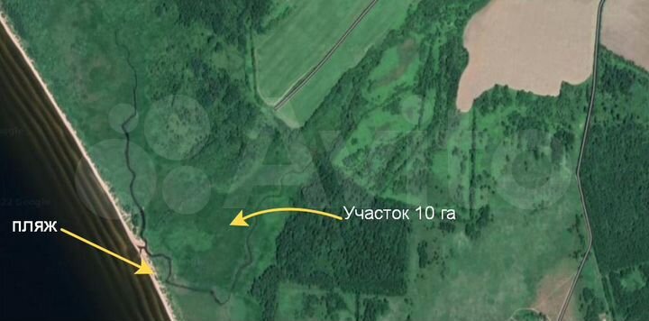 Участок 10 га (СНТ, ДНП)