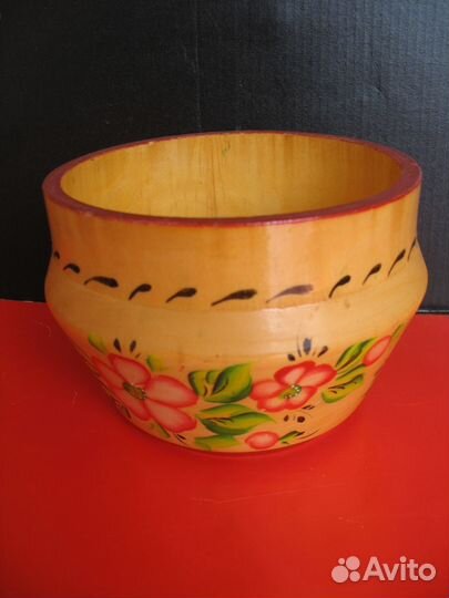 Посуда деревянная бочонок, миска, ложки