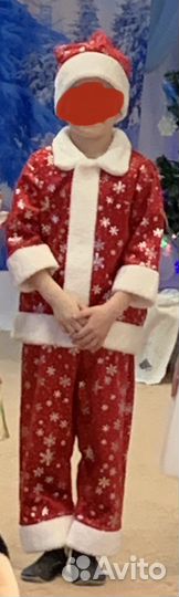 Костюм деда мороза детский