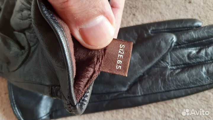 Перчатки женские кожаные Pitas 6.5