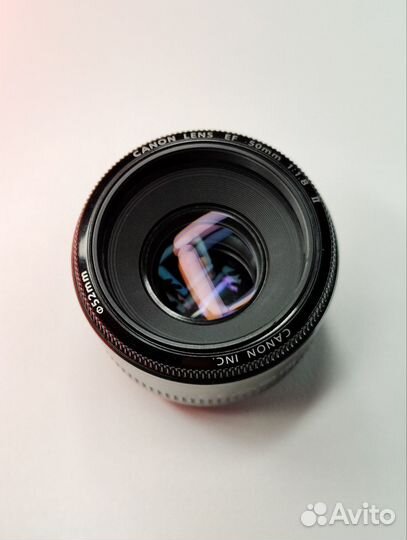 Объектив Canon 50mm f/1.8 ii