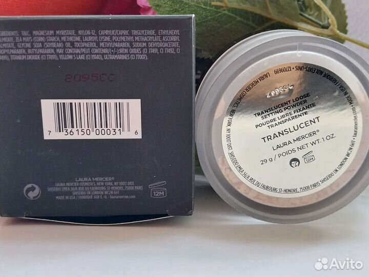Laura Mercier. Пудра рассыпчатая. Новая. Оригинал