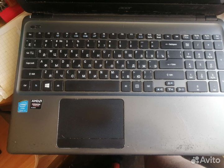 Ноутбук acer на запчасти