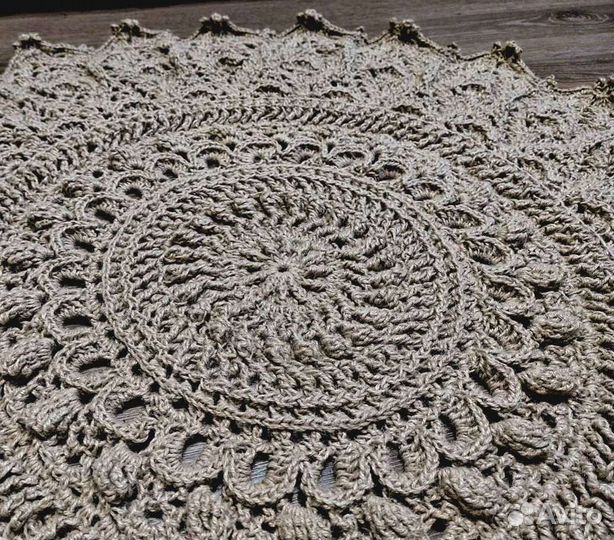 Эко-ковёр из джута