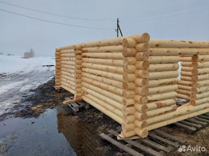 Срубы готовые для бани