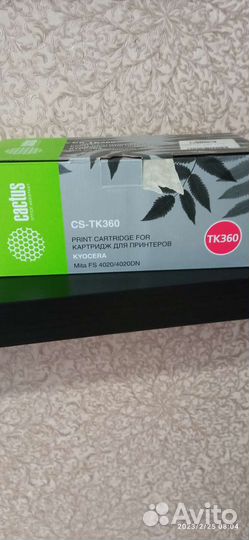 Картридж ТК 360 для принтера