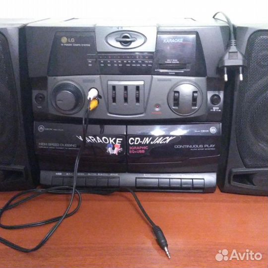 Магнитофон karaoke CD-IN jack