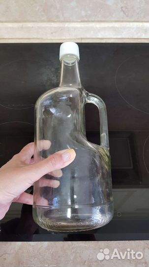 Бутылка стеклянная 1.75 л