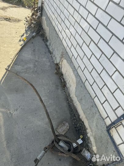 Трос буксировочный танковый