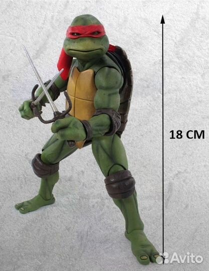 Фигурка Черепашки Ниндзя Рафаэль 18 см