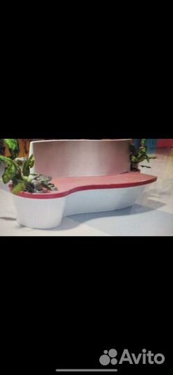 Лавка садовая со спинкой