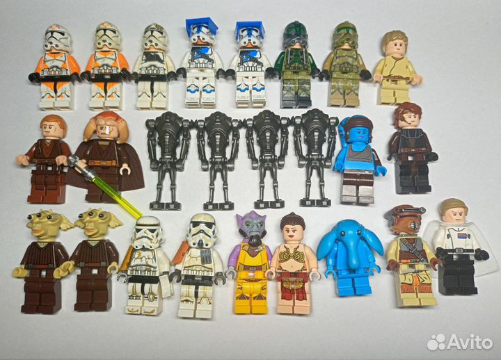 Lego star wars минифигурки