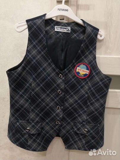Жилетка школьная для девочки