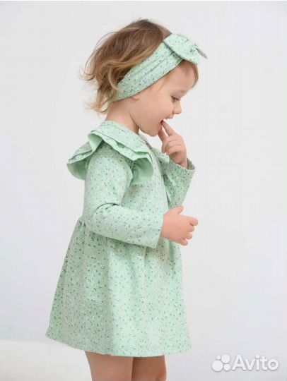 Платье боди для девочки