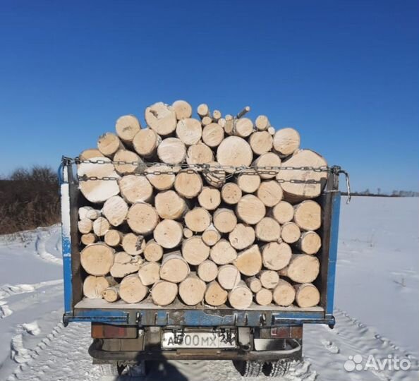 Дрова березовые чурками