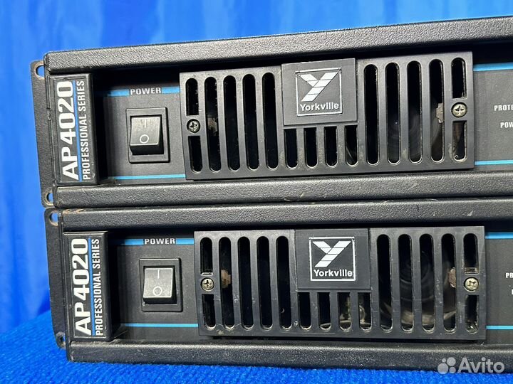 2 Усилителя yorkville AP-4020