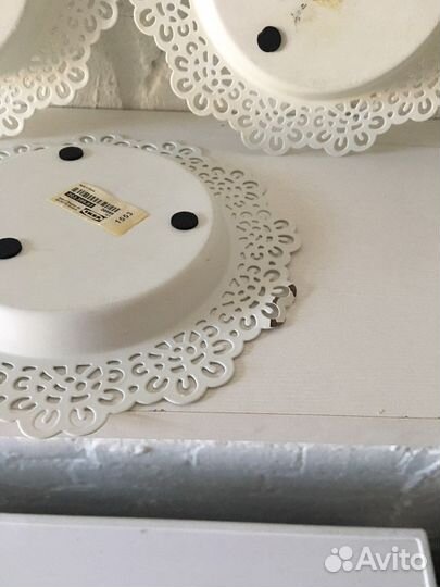 Тарелка IKEA белая