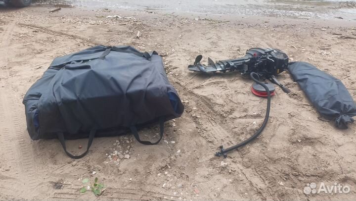 Риб лодка складная + Тохатсу 18л.с