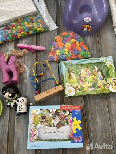 Игрушки пакетом для девочки