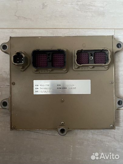 Блок управления двигателем cummins