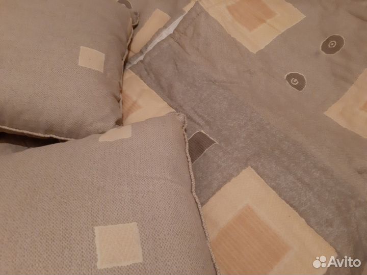 Комплект для кровати: покрывало и 2 подушки