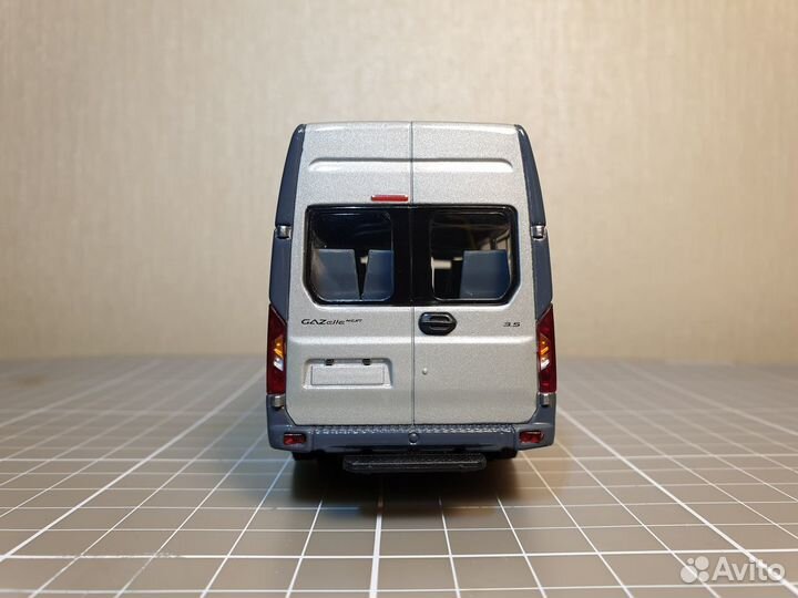 Газель Next A65R22 пассажирская, серый металлик