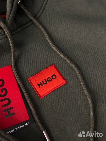 Спортивный костюм Hugo Boss зеленый мужской