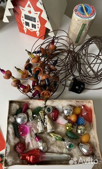 Новогодние игрушки СССР