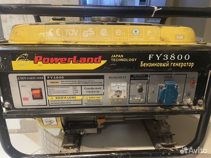 Генератор бензиновый