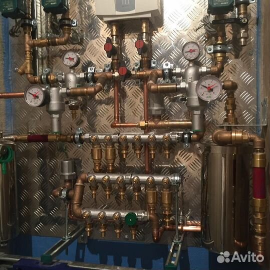 Отопление, теплый пол, водоснабжение