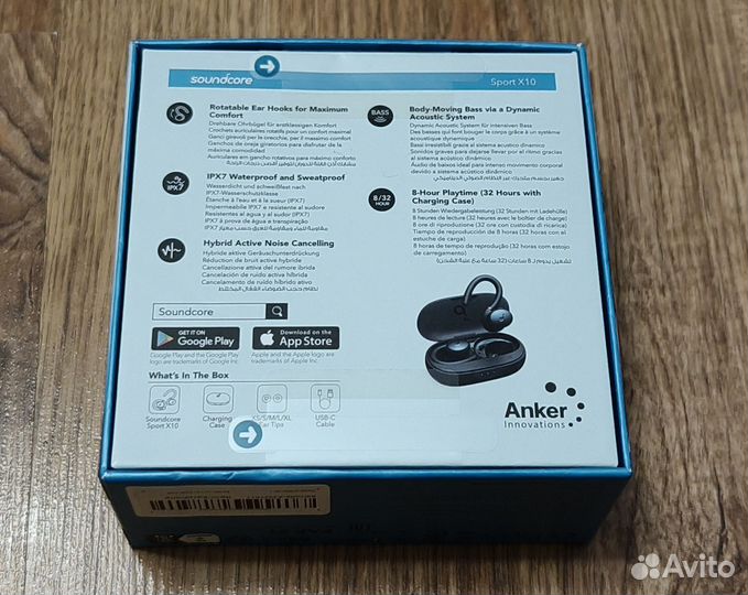 Наушники Anker Sport X10