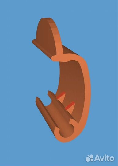 Защёлка пряжка redmond rmb 600-700 серия 2шт