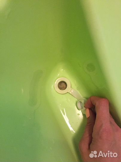 Ванночка для купания с горкой