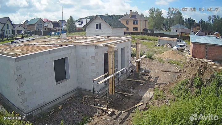 Поворотная wifi камера видеонаблюдения