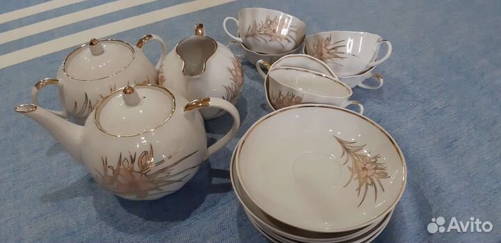 Дулевский чайный сервиз