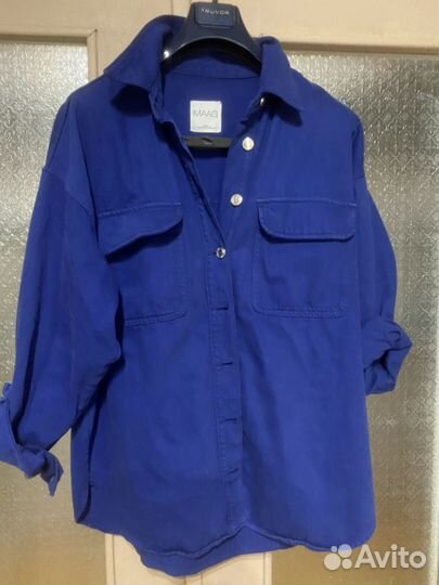 Джинсовка куртка женская синяя